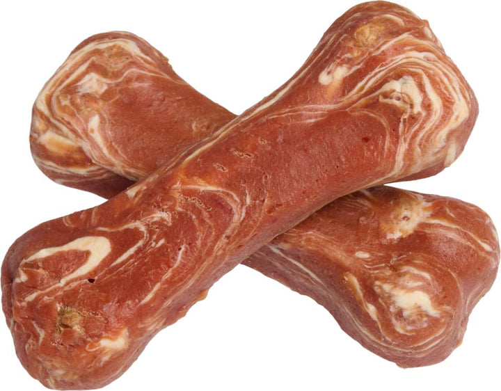 Hide Meat Companion - Meat wrapped rawhide bone - And & torsk, 2 x 50g