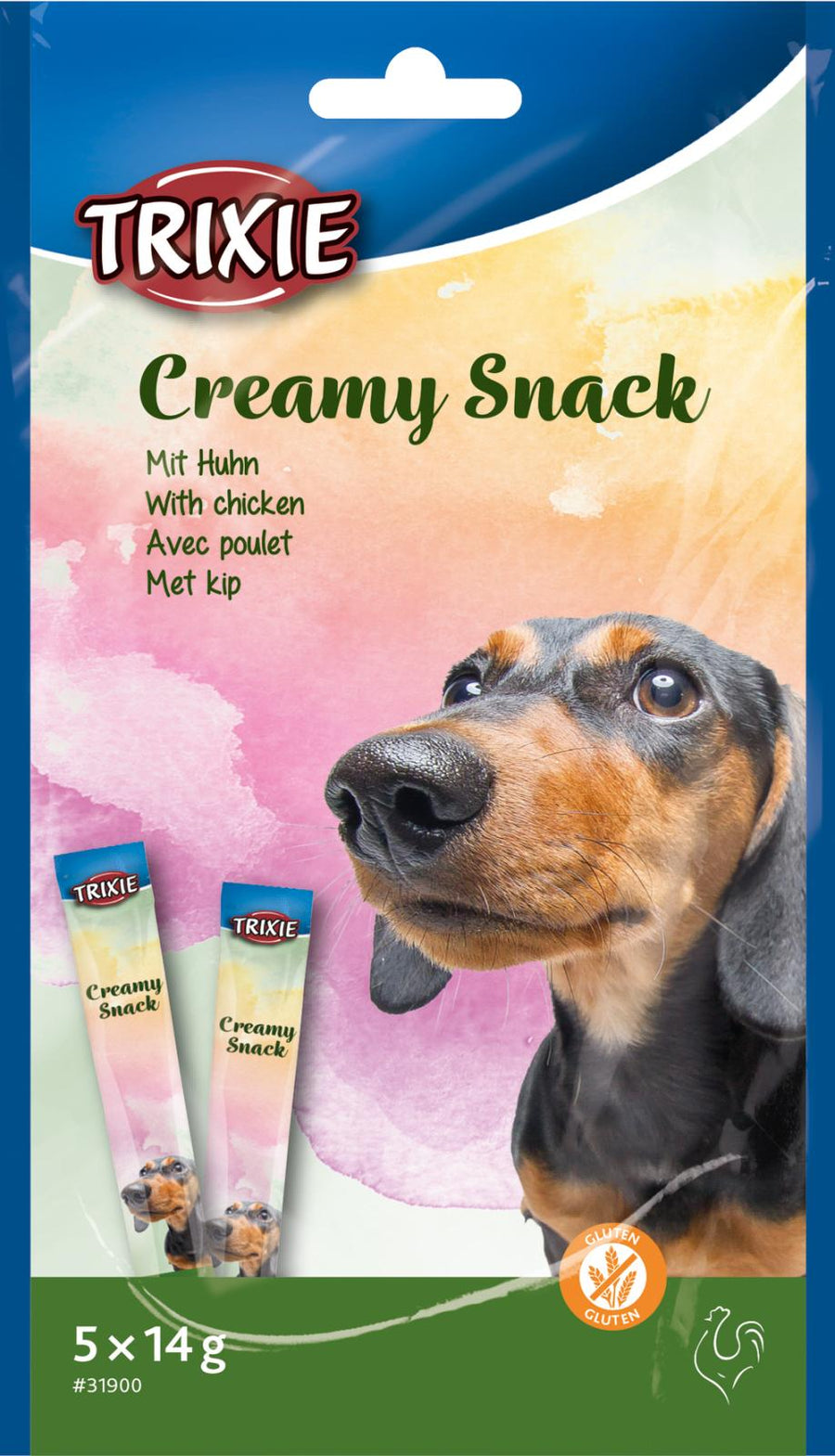 Trixie - Creamy snack med kylling hundesovs