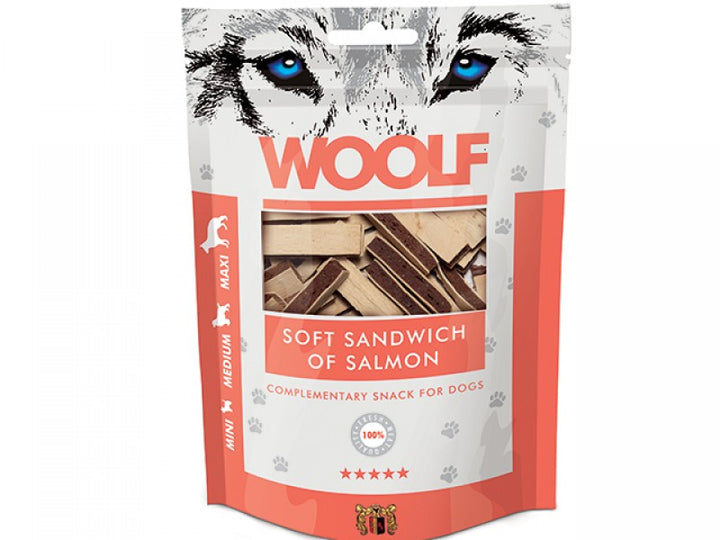 Woolf Soft Sandwich of Salmon 100g - Totteland.dk