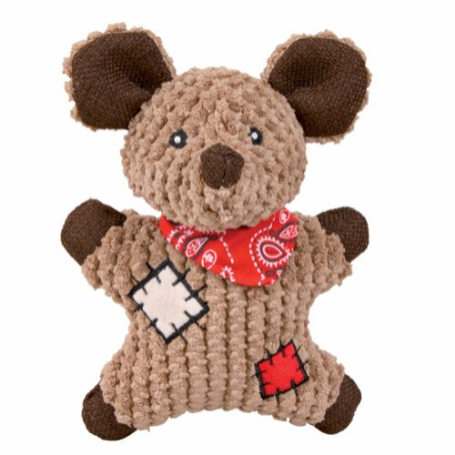 Trixie Hundelegetøjs Mus Bamse - 19cm - Med Pivelyd - Totteland.dk